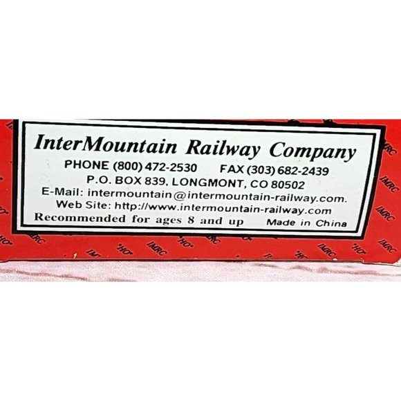 Intermountain Railway Company HO Scale Collectible Model Train - Picture 7 of 12